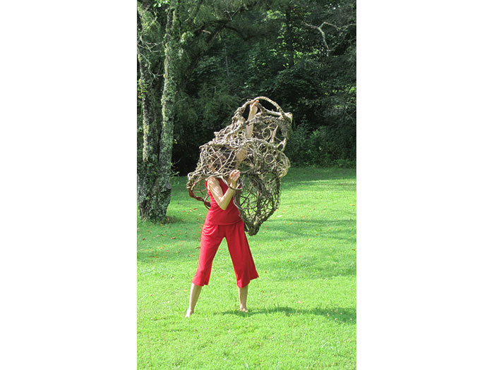 Putting On Kudzu Dress